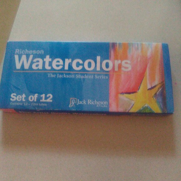 Richeson Watercolors 12-12ml tubes - Picture 1 of 3